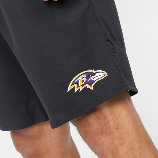Bermuda NFL Baltimore Ravens Nike Drop 2 Stretch Woven Masculina