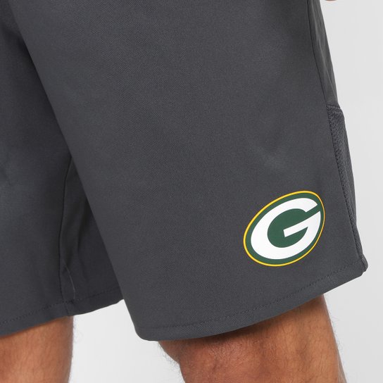 Bermuda NFL Green Bay Packers Nike Drop 2 Stretch Woven Masculina