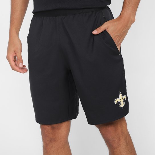 Bermuda NFL New Orleans Saints Nike Drop 2 Stretch Woven Masculina