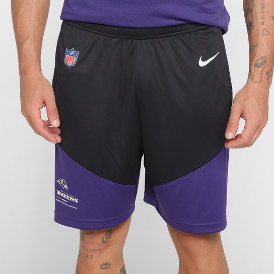 Bermuda Nike Baltimore Baltimore Ravens Dri-FIT Knit Masculina