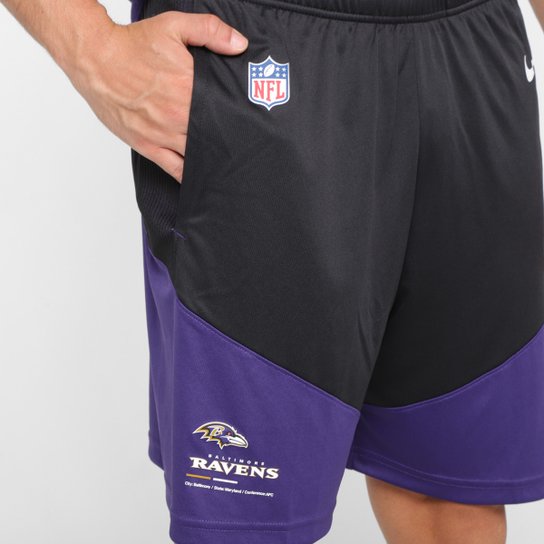 Bermuda Nike Baltimore Baltimore Ravens Dri-FIT Knit Masculina