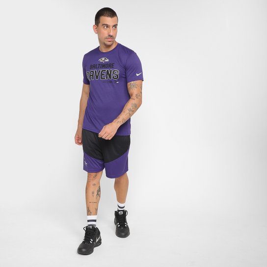 Bermuda Nike Baltimore Baltimore Ravens Dri-FIT Knit Masculina