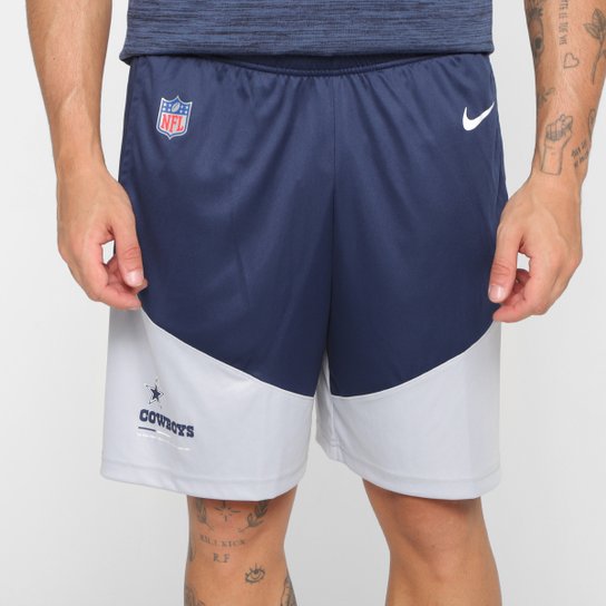 Bermuda Nike Dallas Cowboys Dri-FIT Knit Masculina
