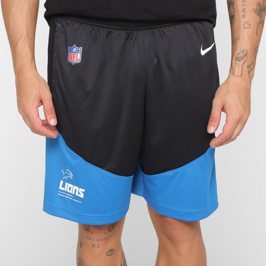 Bermuda Nike Detroit Lions Dri-FIT Knit Masculina