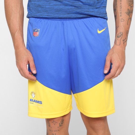 Bermuda Nike Los Angeles Rams Dri-FIT Knit Masculina