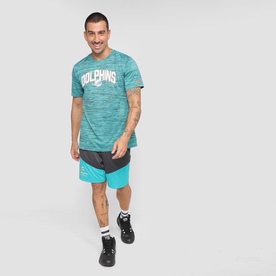 Bermuda Nike Miami Dolphins Dri-FIT Knit Masculina