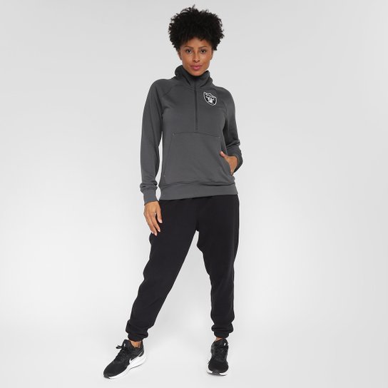 Blusa Manga Longa NFL Las Vegas Raiders Nike Dri Fit Feminina