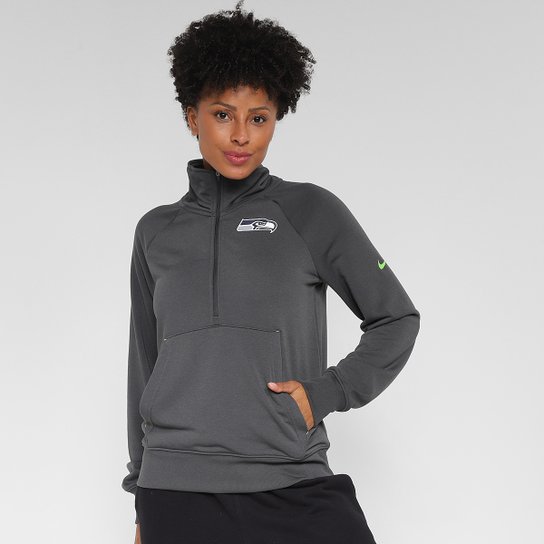 Blusa Manga Longa NFL Seattle Seahawks Nike Dri Fit Feminina