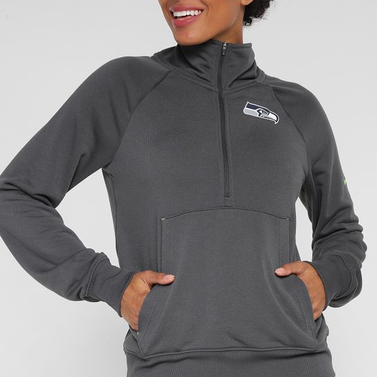 Blusa Manga Longa NFL Seattle Seahawks Nike Dri Fit Feminina