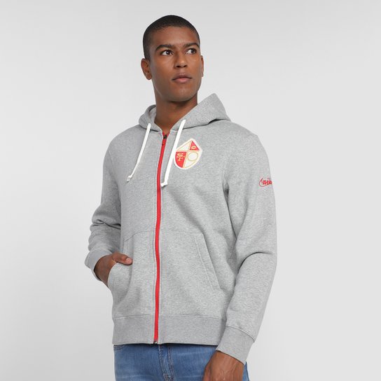 Blusa Moletom Nike NFL San Francisco 49ers Fz Historic Lifestyle com Capuz Masculino