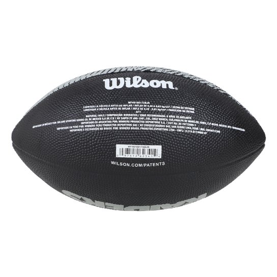 Bola de Futebol Americano Wilson NFL Team Tailgate Jr. Las Vegas Raiders