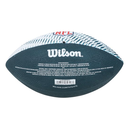 Bola de Futebol Americano Wilson NFL Team Tailgate Jr. Philadelphia Eagles