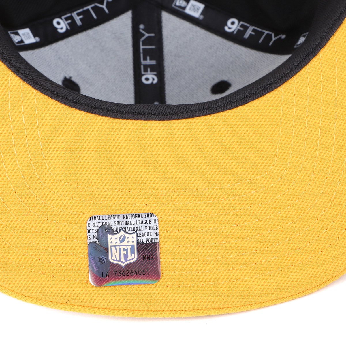 Boné New Era NFL Pittsburgh Steelers Aba Reta Snapback 950 Of SN Team Color  - Preto | Loja NFL