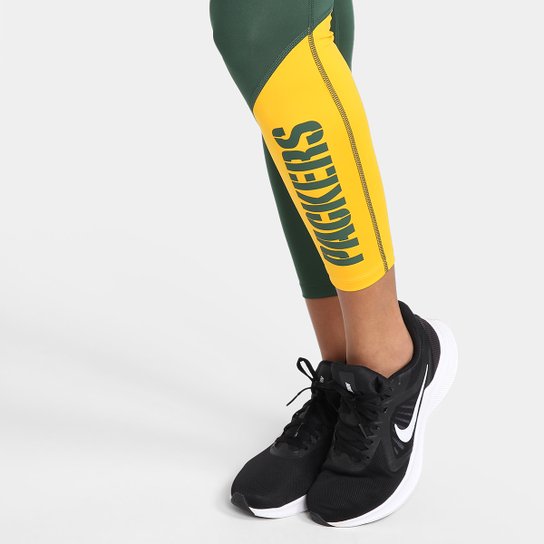 Calça Legging Nike Green Bay Packers Drop 2 Dri-Fit Feminina