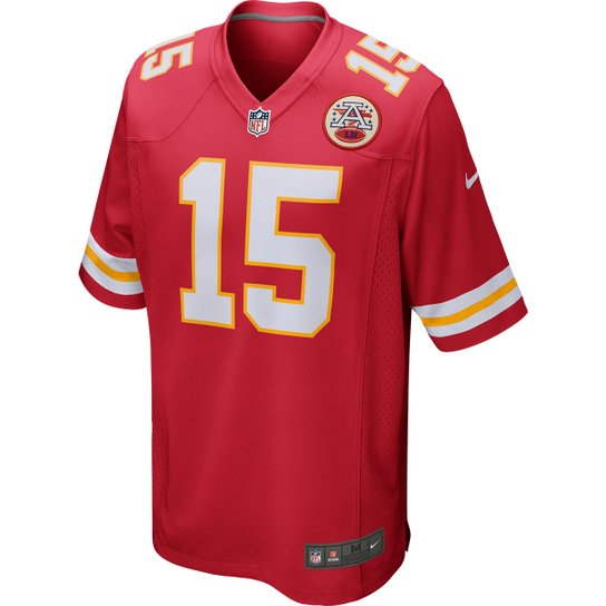 Camisa Kansas City Chiefs Patrick Mahomes n° 15 Nike Game Masculina