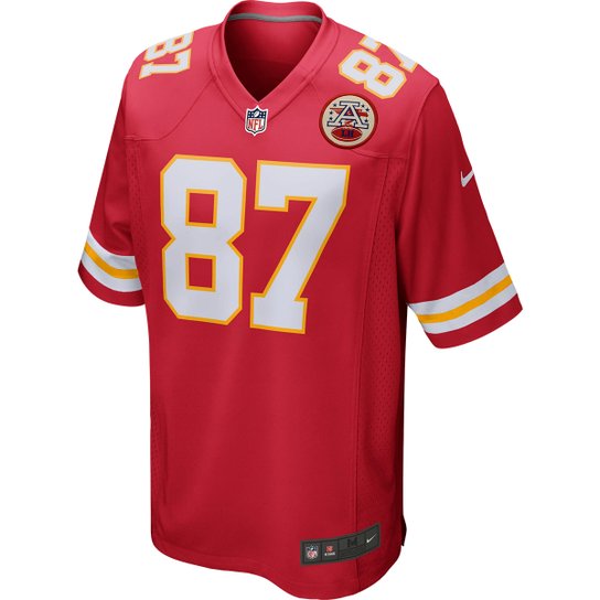 Camisa Kansas City Chiefs Travis Kelce n° 87 Nike Game Masculina