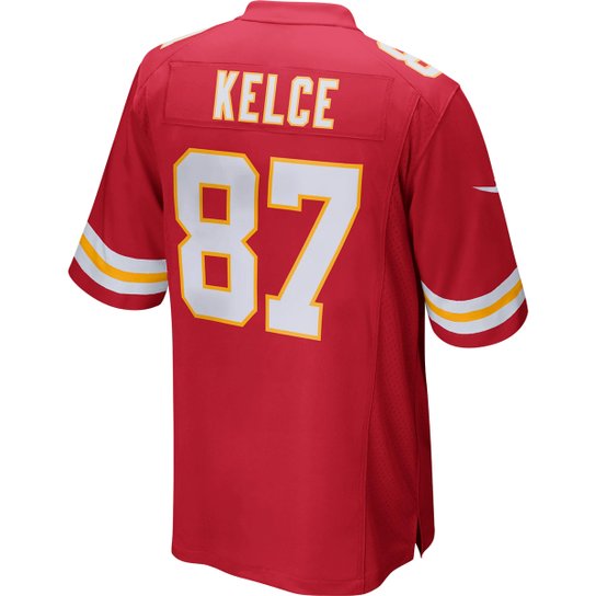 Camisa Kansas City Chiefs Travis Kelce n° 87 Nike Game Masculina | NFL