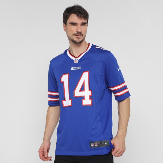 Camisa NFL Buffalo Bills Diggs n° 14 Nike Game Team Colour Jersey Masculina