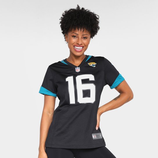 Camisa NFL Jacksonville Jaguars Lawrence nº 16 Nike Game Team Colour Jersey - Player Feminina
