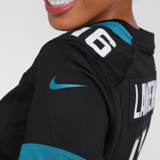 Camisa NFL Jacksonville Jaguars Lawrence nº 16 Nike Game Team Colour Jersey - Player Feminina