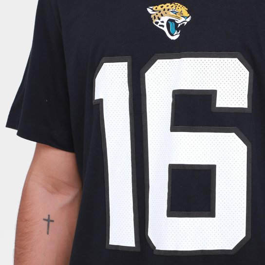 Camisa NFL Jacksonville Jaguars Trevor Lawrence n° 16 Nike Masculina