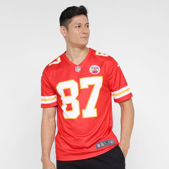 Camisa NFL Kansas City Chiefs Kelce n° 87 Jersey Nike Masculina