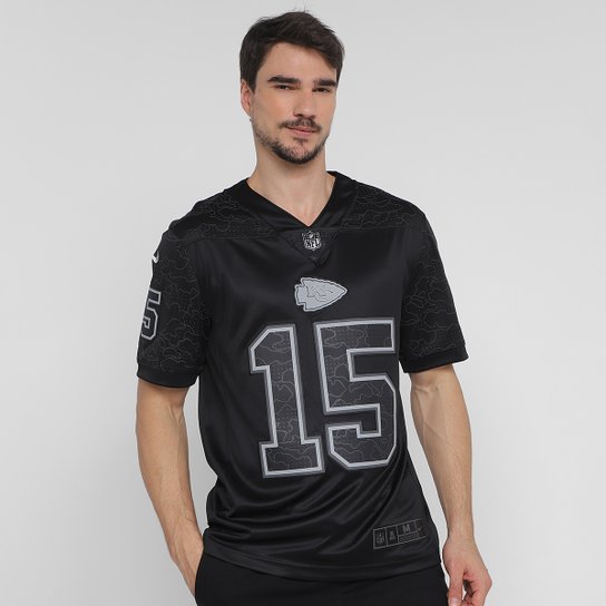 Camisa NFL Kansas City Chiefs Patrick Mahomes n°15 Nike Reflective Limited Jersey Masculina