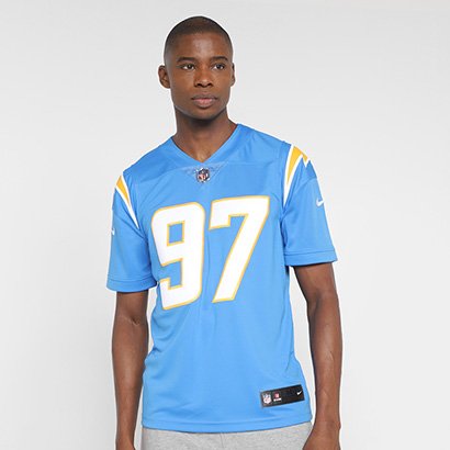 Camisa NFL Los Angeles Chargers Bosa n° 97 Jersey Nike