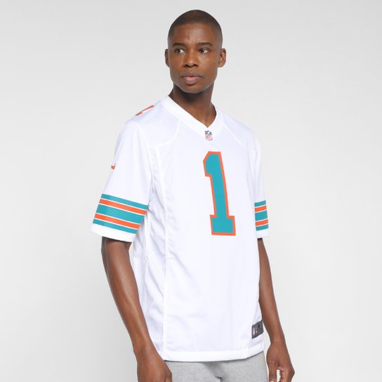 Camisa NFL Miami Dolphins Tagovailoa n° 1 Jersey Nike Masculina