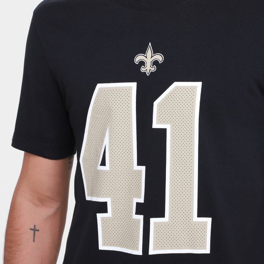 Camisa NFL New Orleans Saints Alvin Kamara n° 41 Nike Masculina