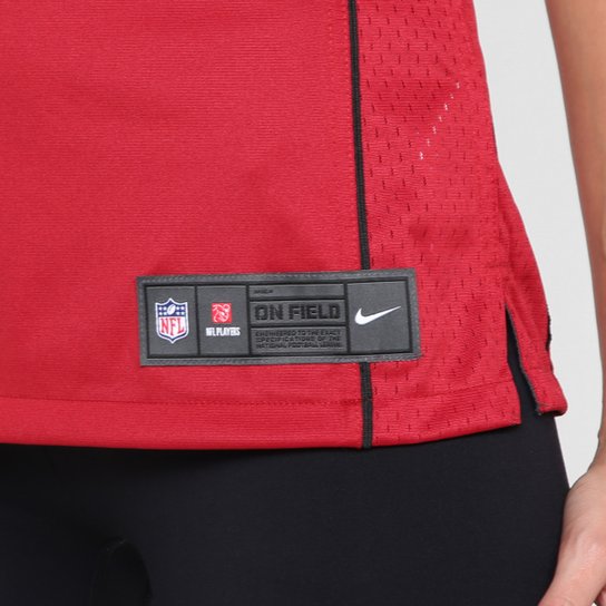 Camisa NFL Nike Arizona Cardinals Hopkins nº 10 Game Team Colour Jersey Feminina