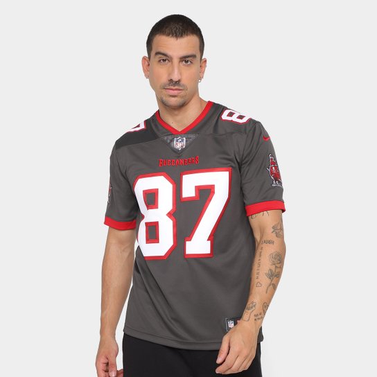 Camisa NFL Tampa Bay Buccaneers Nike Gronkowski 87 Limited Alternate Jersey - Player Masculina
