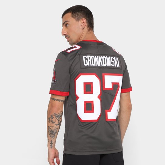Camisa NFL Tampa Bay Buccaneers Nike Gronkowski 87 Limited Alternate Jersey - Player Masculina