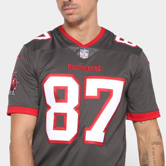 Camisa NFL Tampa Bay Buccaneers Nike Gronkowski 87 Limited Alternate Jersey - Player Masculina