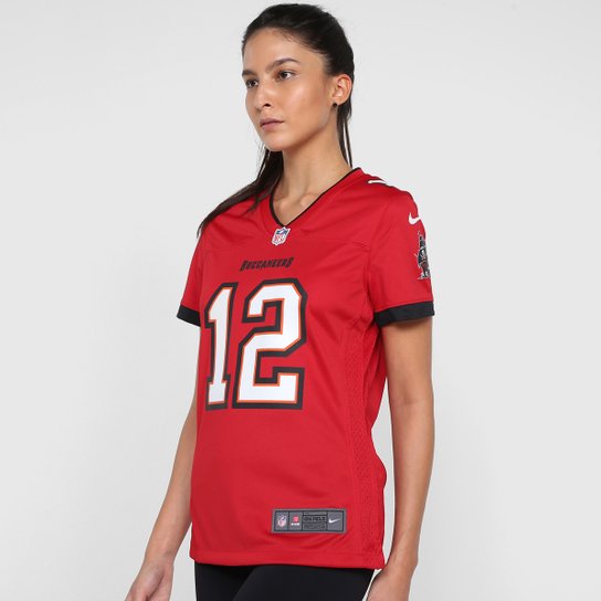 Camisa NFL Tampa Bay Buccaneers Tom Brady n° 12 Nike Feminina