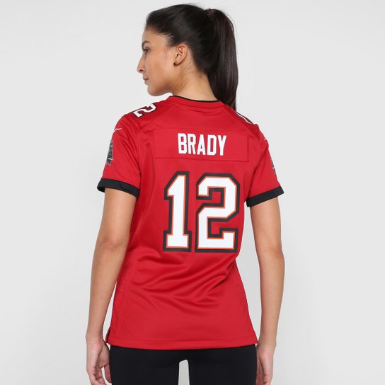 Camisa NFL Tampa Bay Buccaneers Tom Brady n° 12 Nike Feminina