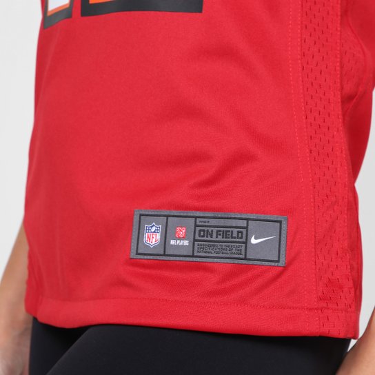 Camisa NFL Tampa Bay Buccaneers Tom Brady n° 12 Nike Feminina