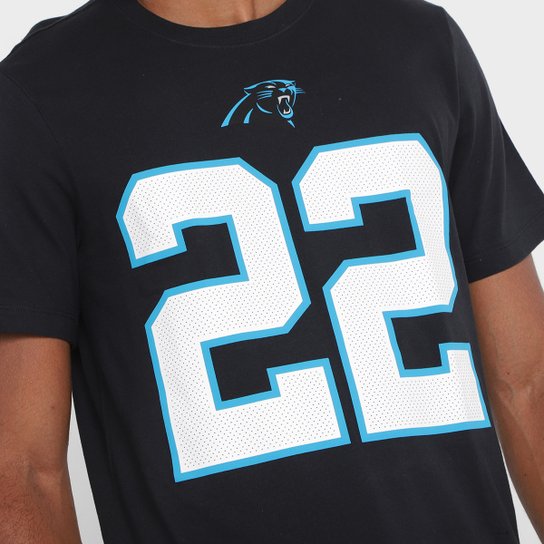 Camisa Nike Carolina Panthers Christian Mccaffrey 22 Name & Number Masculina