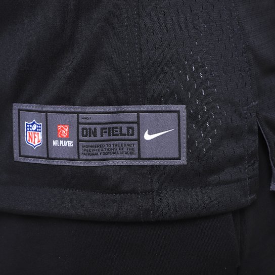 Camisa Nike Carolina Panthers Mccaffrey 22 Game Team Colour Jersey - Player Feminina