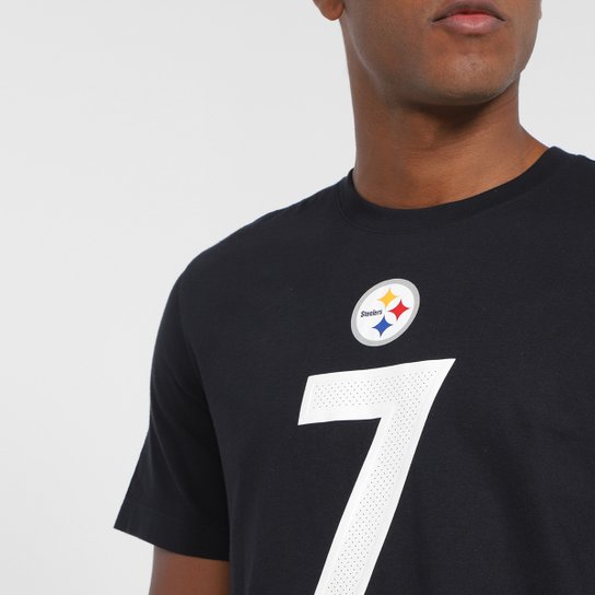 Camisa Nike Pittsburgh Steelers Ben Roethlisberger 7 Name & Number Masculina