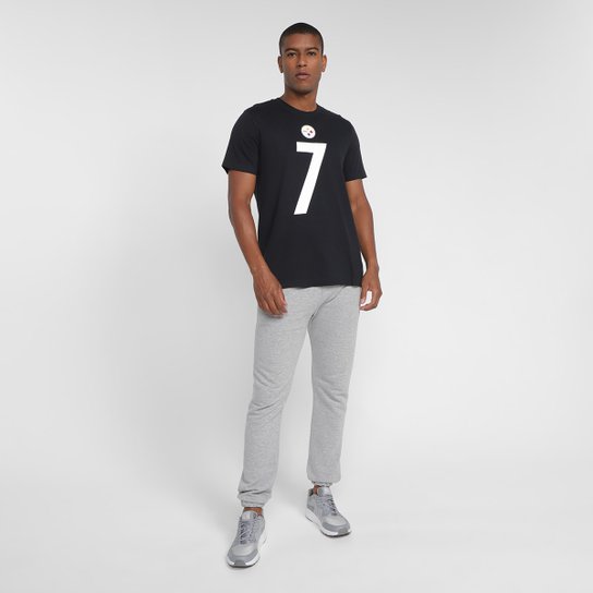 Camisa Nike Pittsburgh Steelers Ben Roethlisberger 7 Name & Number Masculina
