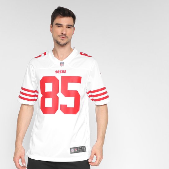 Camisa Nike San Francisco 49ers Kittle 85 Game Road Jersey - Player Masculina