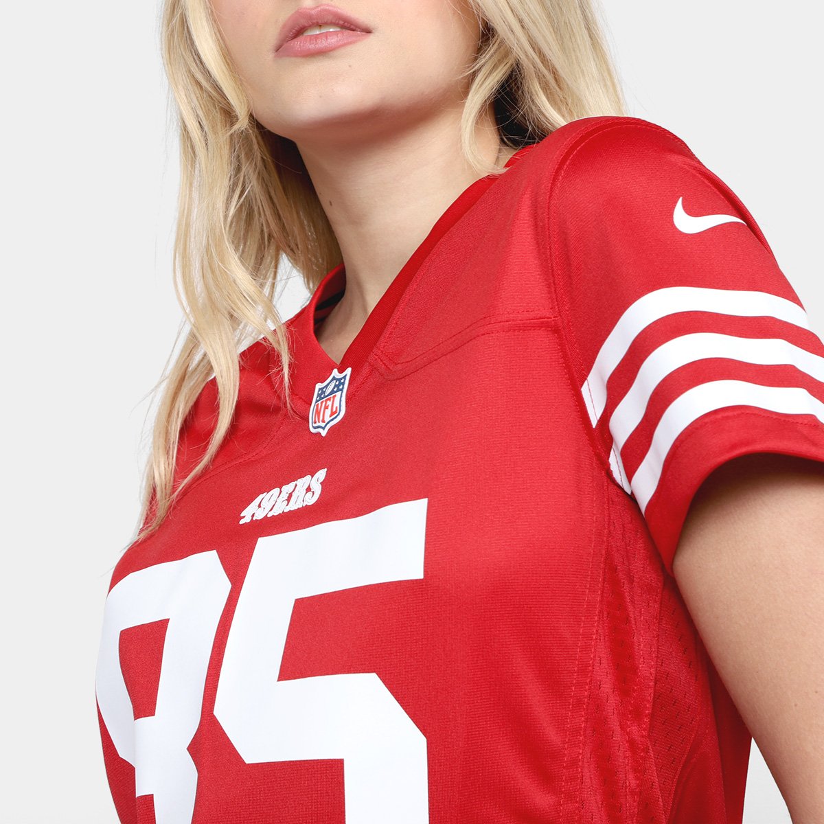 Camisa Nike San Francisco 49ers Kittle 85 Game Team Colour Jersey