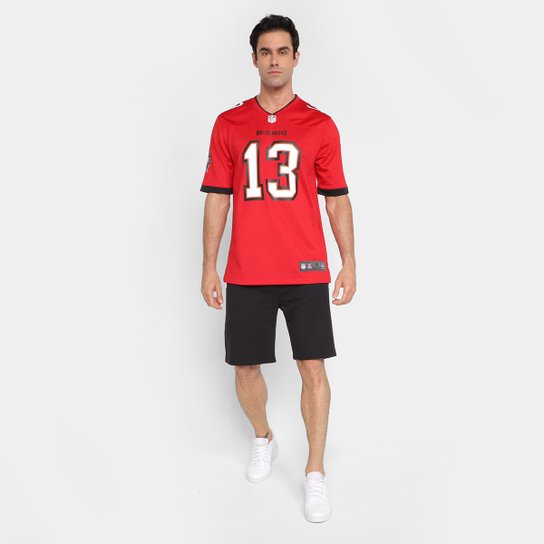 Camisa Nike Tampa Bay Buccaneers Evans n° 13 Game Team Colour Jersey Player Masculina