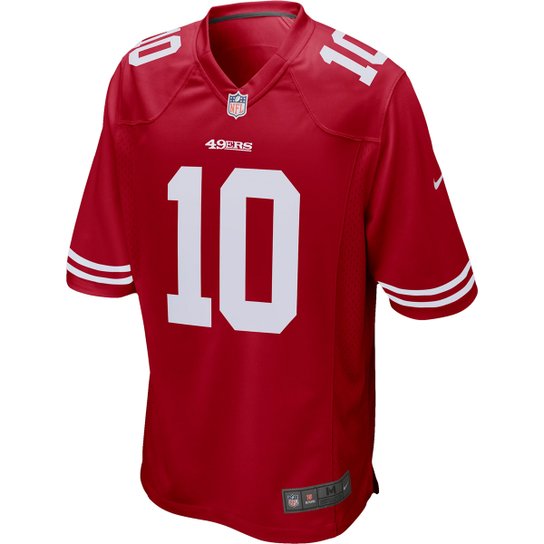 Camisa San Francisco 49ers Jimmy Garoppolo n°10 Nike Game Masculina