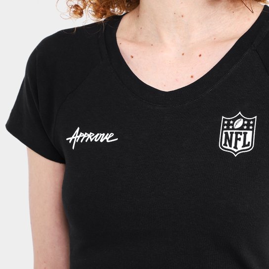 Camiseta Cropped Approve X NFL Basic Feminina