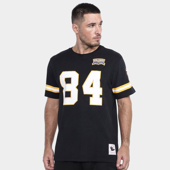 Camiseta Minnesota Vikings Mitchell & Ness Moss Masculina