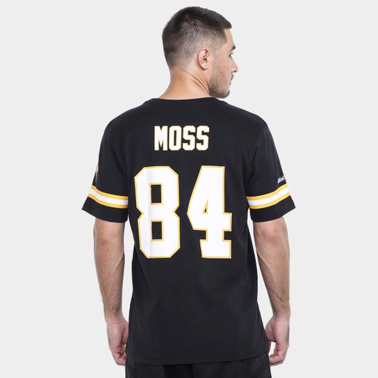 Camiseta Minnesota Vikings Mitchell & Ness Moss Masculina