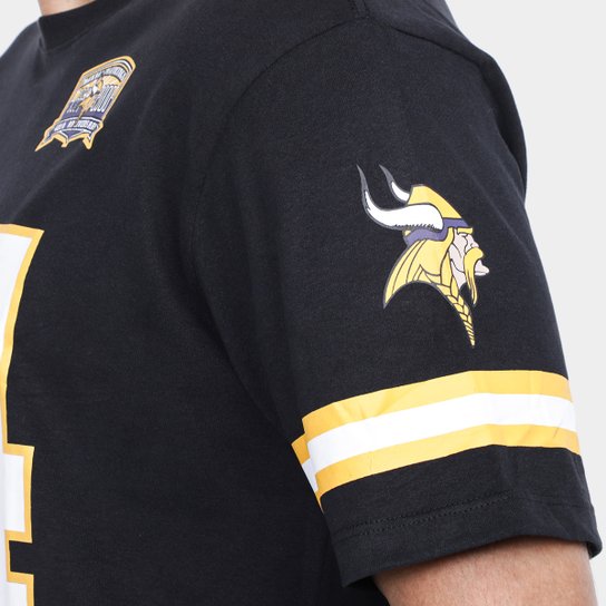 Camiseta Minnesota Vikings Mitchell & Ness Moss Masculina