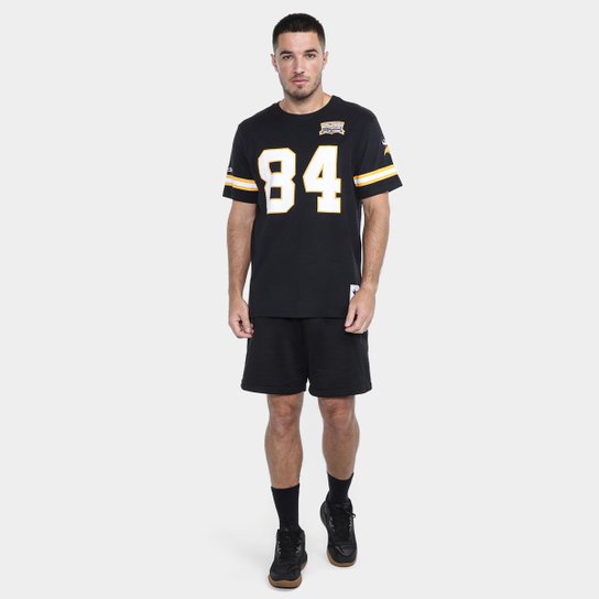 Camiseta Minnesota Vikings Mitchell & Ness Moss Masculina